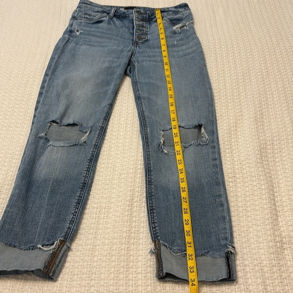KUT FROM THE KLOTH jeans Catherine Fab AB Boyfriend high rise distressed size 4 - Picture 12 of 14